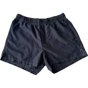 ASOS Design M 34 Sporty Board Shorts Navy Blue Regular Fit